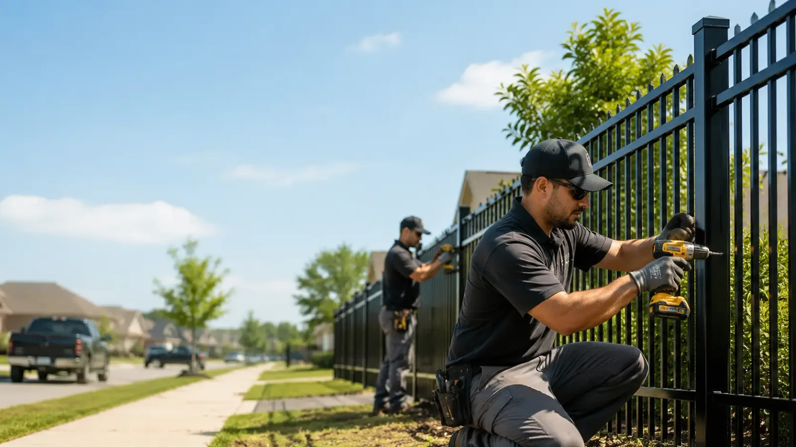 Metal Fence Installation in New Caney, TX